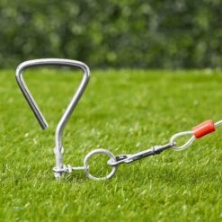 Aspen Pet Spiral Stake With 20-Ft Tie-out Cable 5 Aspen Pet Spiral Stake With 20-Ft Tie-out Cable -PetSafe Kong Shop 71077 PT8. AC SS1800 V1522176540