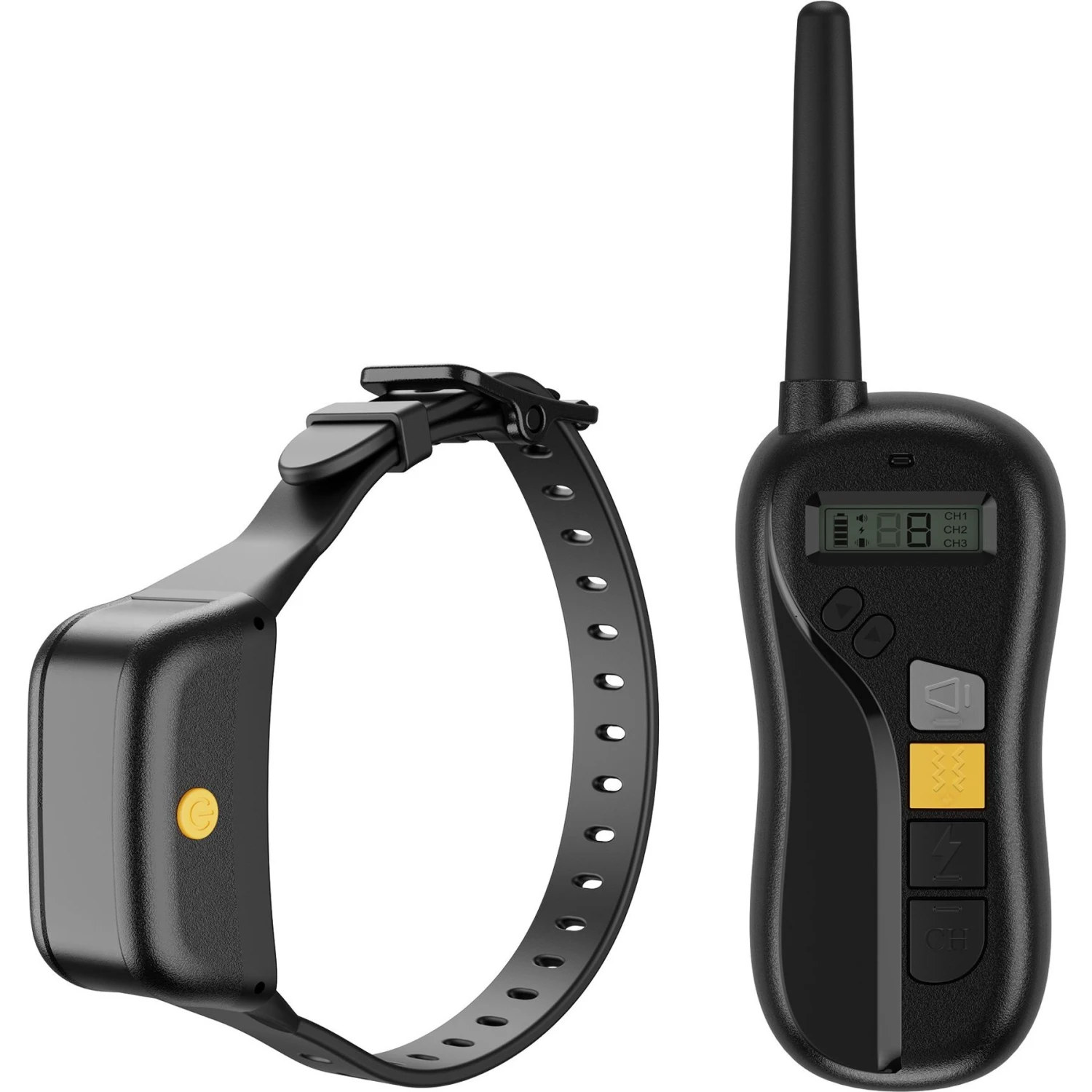 Petdiary Rechargeable Advanced Remote Dog Trainer Accessory, Black, Large 1 Petdiary Rechargeable Advanced Remote Dog Trainer Accessory, Black, Large