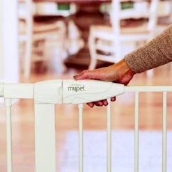 MyPet Extra Tall & Wide Walk Thru Easypass Cat & Dog Gate, White -PetSafe Kong Shop 711790 PT5. AC SS1800 V1670437222