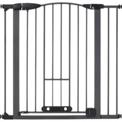 MyPet Tall Deco Easypass Cat & Dog Gate, Graphite -PetSafe Kong Shop 711806 PT2. AC SS1800 V1670437541