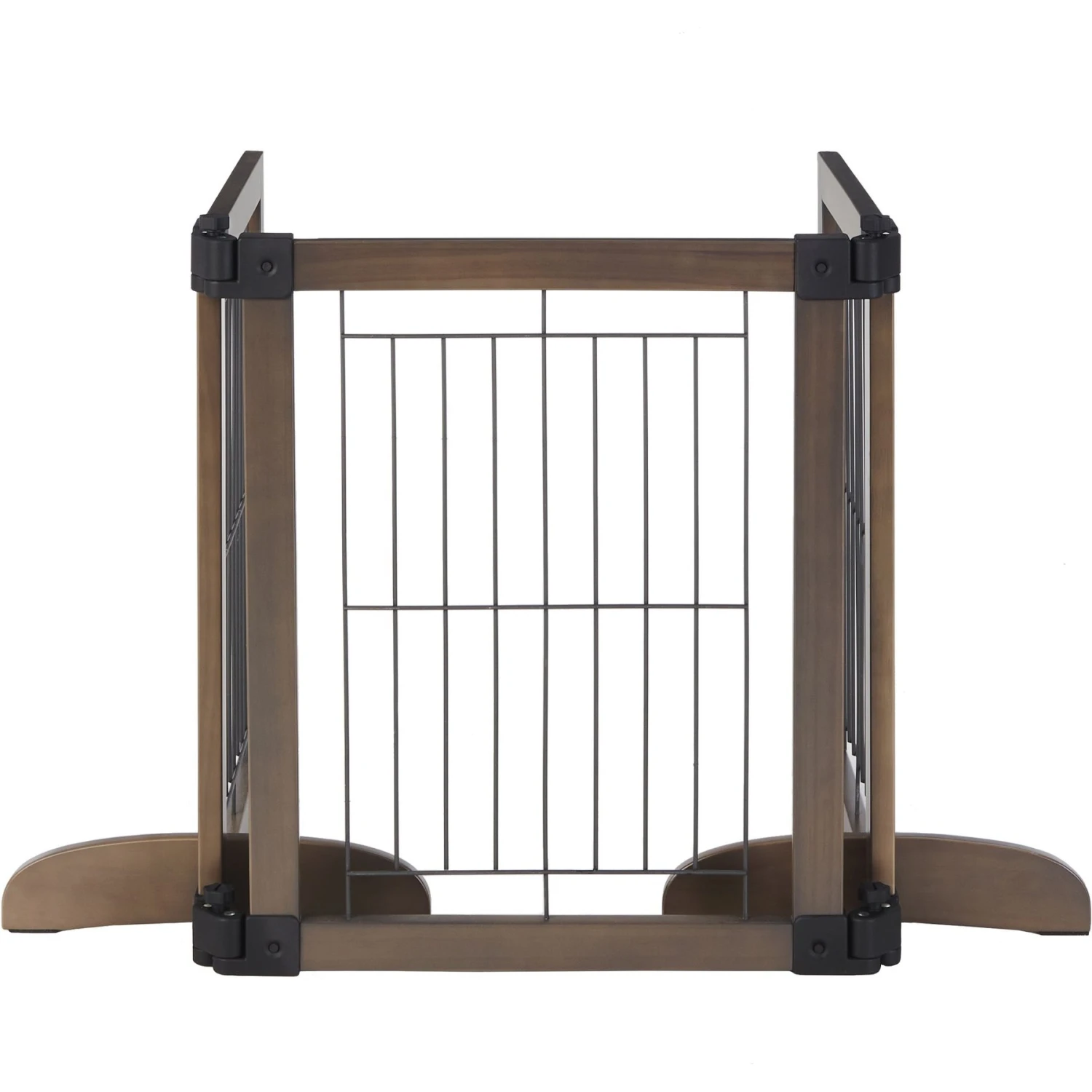 MyPet Wide Versa-Lock Freestanding Cat & Dog Gate, Woodtone 5 MyPet Wide Versa-Lock Freestanding Cat & Dog Gate, Woodtone - Image 5