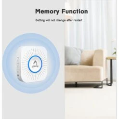 PATPET Smart Training Doorbell Potty Communication Dog & Cat Toy, White, Small -PetSafe Kong Shop 712963 PT2. AC SS1800 V1672764526