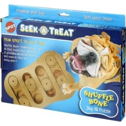 Ethical Pet Seek-A-Treat Shuffle Bone Puzzle Dog Toy -PetSafe Kong Shop 71371 PT2. AC SS1800 V1545172717