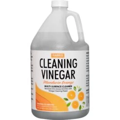 Harris Cleaning Vinegar Mandarin Orange Multi-Surface Stain Remover, 128-oz Bottle