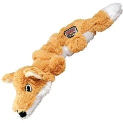KONG Scrunch Knots Fox Dog Toy