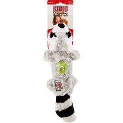 KONG Scrunch Knots Raccoon Dog Toy -PetSafe Kong Shop 71943 PT8. AC SS1800 V1534452188