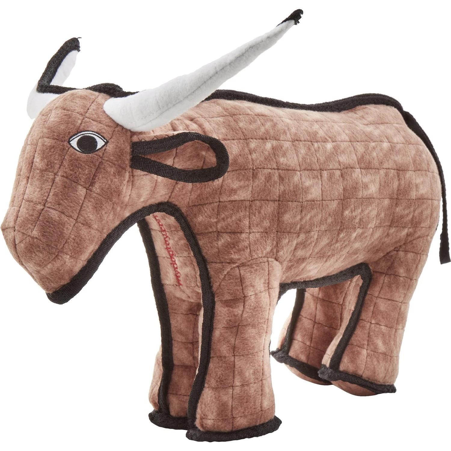 Tuffy's Bull Bevo Plush Dog Toy 1 Tuffy's Bull Bevo Plush Dog Toy