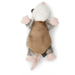 GoDog Flatz Opossum Squeaky Plush Dog Toy, Gray, Large -PetSafe Kong Shop 721662 PT2. AC SS1800 V1671204614
