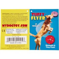 Tuffy's Ultimate Flyer Squeaky Plush Dog Toy 13 Tuffy's Ultimate Flyer Squeaky Plush Dog Toy -PetSafe Kong Shop 72193 PT4. AC SS1800 V1589493727