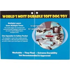 Tuffy's Ultimate Flyer Squeaky Plush Dog Toy 14 Tuffy's Ultimate Flyer Squeaky Plush Dog Toy -PetSafe Kong Shop 72193 PT5. AC SS1800 V1589493730