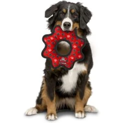 Tuffy's Ultimate Gear Ring Squeaky Plush Dog Toy -PetSafe Kong Shop 72197 PT2. AC SS1800 V1589493765