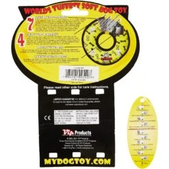 Tuffy's Ultimate Gear Ring Squeaky Plush Dog Toy -PetSafe Kong Shop 72197 PT8. AC SS1800 V1558555410