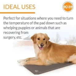 K&H Pet Products Deluxe Lectro-Kennel Heated Pad & Cover 10 K&H Pet Products Deluxe Lectro-Kennel Heated Pad & Cover -PetSafe Kong Shop 72222 PT2. AC SS1800 V1647907382