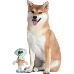 Fetch For Pets Spongebob Squidward Figure Plush Squeaky Dog Toy -PetSafe Kong Shop 722350 PT4. AC SS1800 V1672163473