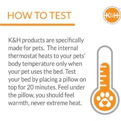 K&H Pet Products Thermo-Pet Mat -PetSafe Kong Shop 72255 PT4. AC SS1800 V1627944738