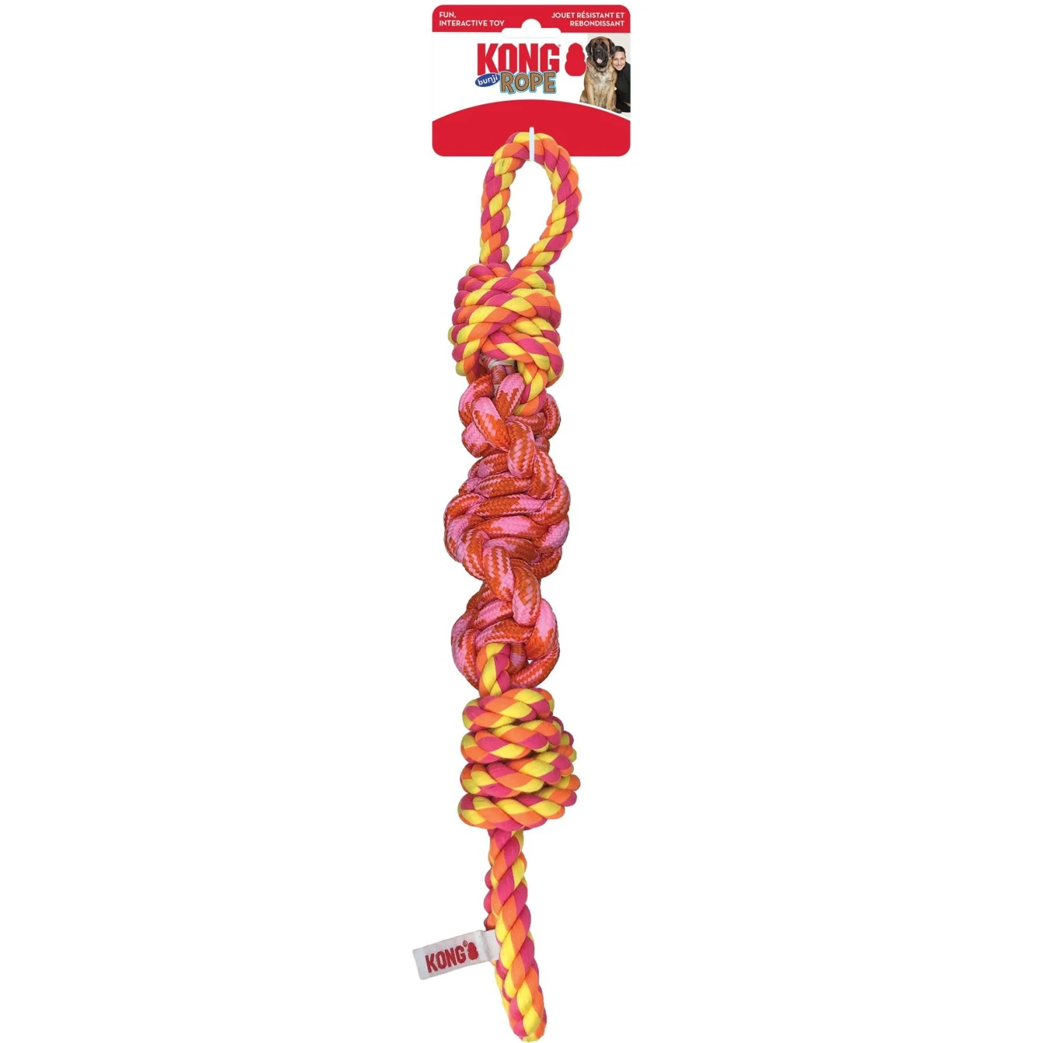KONG Rope Bunji Dog Toy 3 KONG Rope Bunji Dog Toy - Image 3