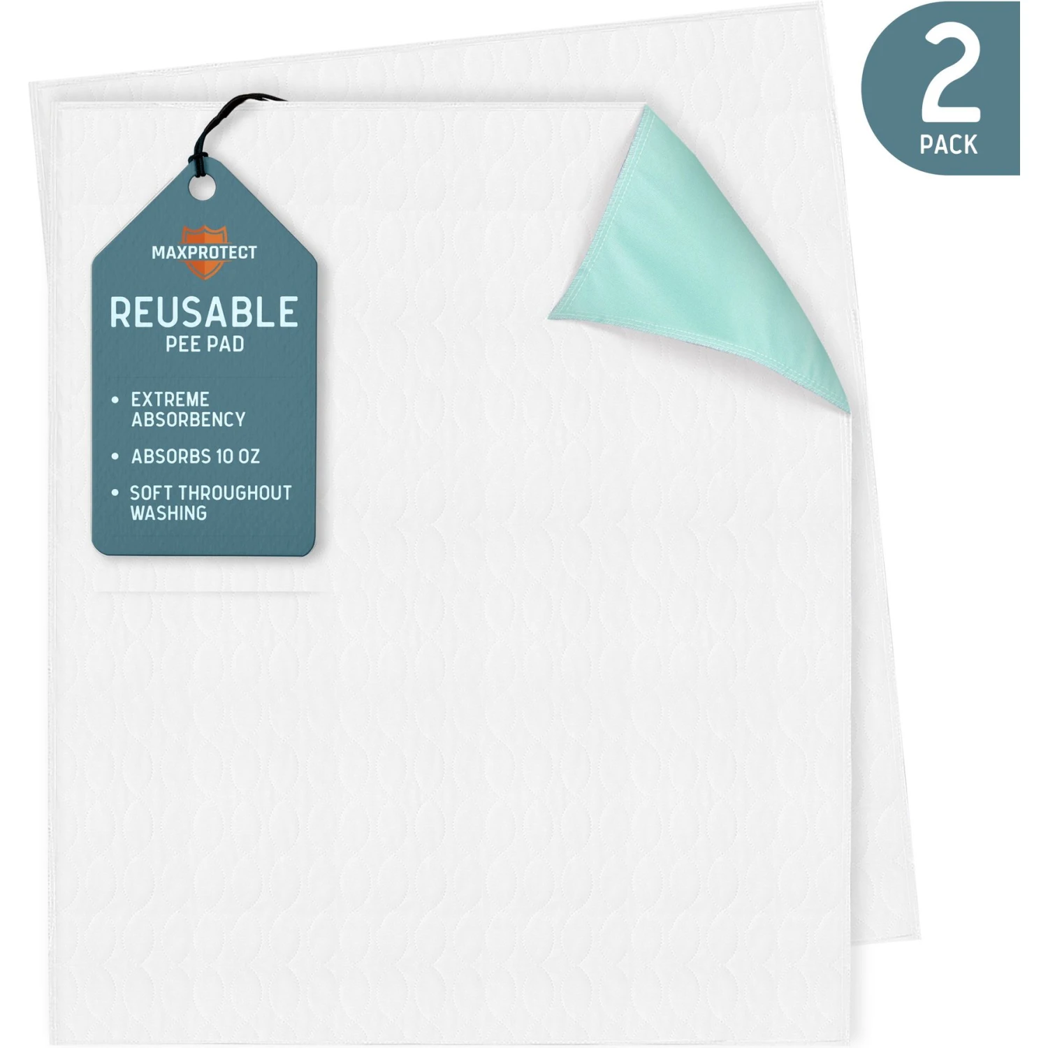 Chew + Heal Max Protect Reusable Dog Pee Pads 1 Chew + Heal Max Protect Reusable Dog Pee Pads