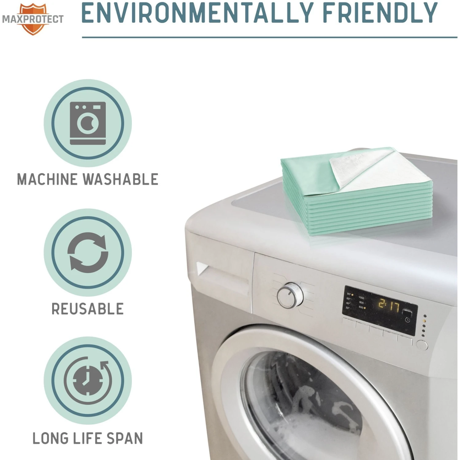 Chew + Heal Max Protect Reusable Dog Pee Pads 4 Chew + Heal Max Protect Reusable Dog Pee Pads - Image 4