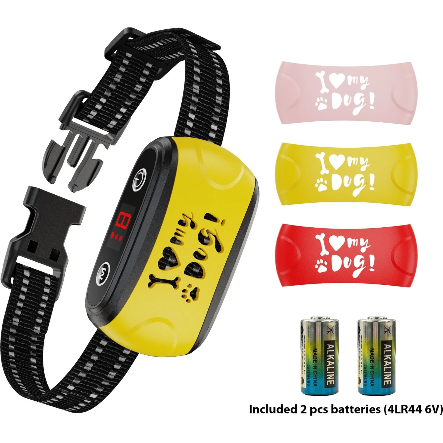 Petdiary Dog Bark Control Collar, Black 1 Petdiary Dog Bark Control Collar, Black