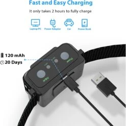 Petdiary Deterrent Adjustable Spray Level With Spray Refill Dog Collar, Black -PetSafe Kong Shop 727214 PT3. AC SS1800 V1675868147