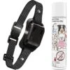 Petdiary Deterrent Dog Spray Collar With Spray Refill, Black