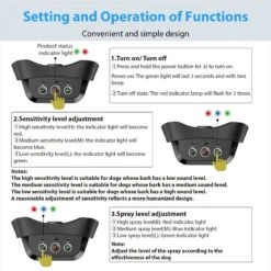 Petdiary Deterrent Dog Spray Collar With Spray Refill, Black 15 Petdiary Deterrent Dog Spray Collar With Spray Refill, Black -PetSafe Kong Shop 727246 PT6. AC SS1800 V1675873549