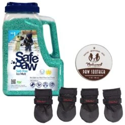 Natural Dog Company Paw Soother Dog Paw Balm + 2 Items