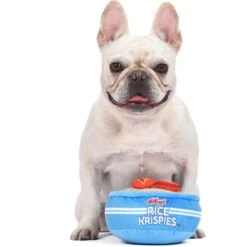 Fetch For Pets Kellogg's Rice Krispies Bowl Plush Figure Squeaky Dog Toy, Small -PetSafe Kong Shop 728446 PT3. AC SS1800 V1682609328