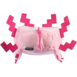Fetch For Pets Minecraft Leucistic Axolotl Figure Plush Squeaky Dog Toy, Large -PetSafe Kong Shop 728526 PT2. AC SS1800 V1682690580