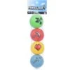 Fetch For Pets Minecraft Vinyl Squeaky Dog Ball, 4 Count