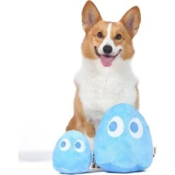 Fetch For Pets Pac-Man Inky Figure Plush Squeaky Dog Toy -PetSafe Kong Shop 728806 PT3. AC SS1800 V1682628757