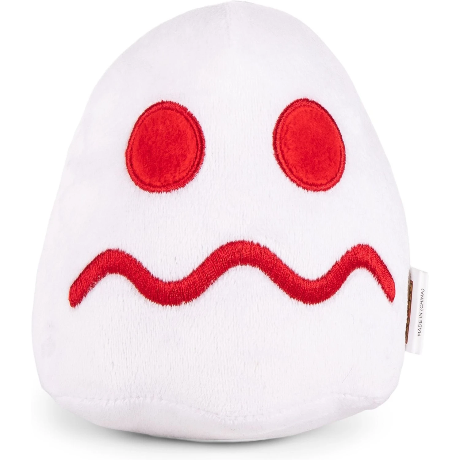 Fetch For Pets Pac-Man Turn-To-White Figure Plush Squeaky Dog Toy 1 Fetch For Pets Pac-Man Turn-To-White Figure Plush Squeaky Dog Toy