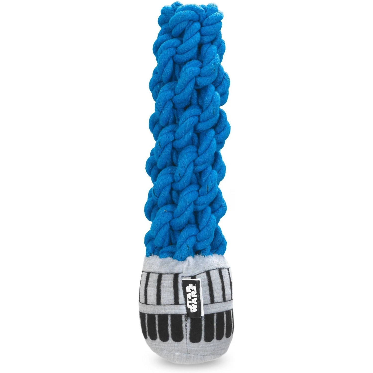 Fetch For Pets Star Wars Blue Lightsaber Oxford Rope Squeaky Dog Toy 3 Fetch For Pets Star Wars Blue Lightsaber Oxford Rope Squeaky Dog Toy - Image 3