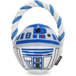 Fetch For Pets Star Wars R2D2 Rope Head Plush Dog Toy