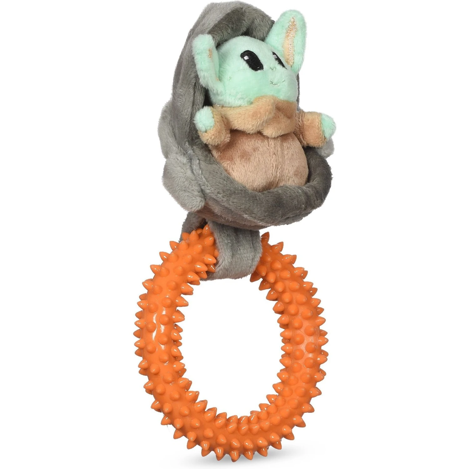 Fetch For Pets Star Wars Mandalorian The Child In Cradle Puppy Teething Ring Dog Toy 2 Fetch For Pets Star Wars Mandalorian The Child In Cradle Puppy Teething Ring Dog Toy - Image 2