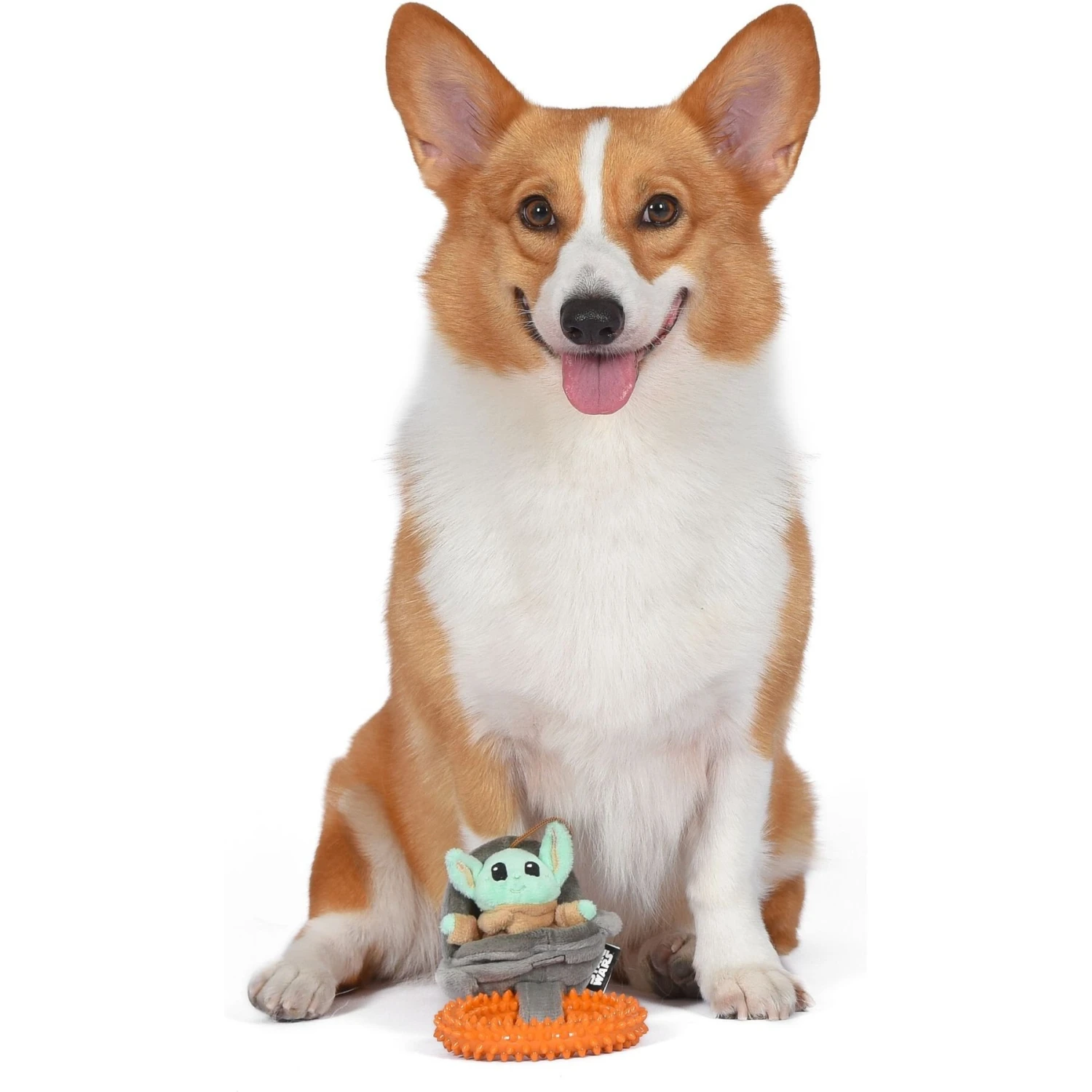Fetch For Pets Star Wars Mandalorian The Child In Cradle Puppy Teething Ring Dog Toy 4 Fetch For Pets Star Wars Mandalorian The Child In Cradle Puppy Teething Ring Dog Toy - Image 4
