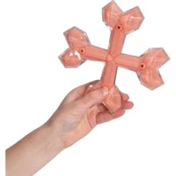 Zeus Duo Cross Bones Dog Toy, 6-in, Coral -PetSafe Kong Shop 732182 PT2. AC SS1800 V1670515476