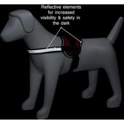 Industrial Puppy Reflective Hook & Loop Strap Dog Harness -PetSafe Kong Shop 732654 PT3. AC SS1800 V1670516901