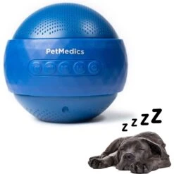 PetMedics Premium Pet Sound Soother With Noise Detecting Microphones, Blue
