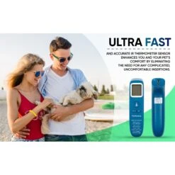 PetMedics Non-Contact Dog Thermometer, Blue -PetSafe Kong Shop 734830 PT6. AC SS1800 V1674056371