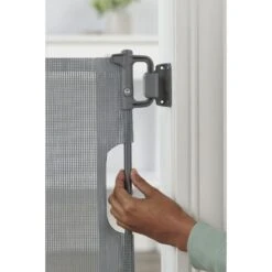 Carlson Pet Products Retractable Safety Dog Gate, Gray, Large -PetSafe Kong Shop 735742 PT5. AC SS1800 V1670533365