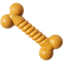 Ethical Pet Bambone Twist Bone Peanut Butter Flavored Dog Chew Toy, Tan 6 Ethical Pet Bambone Twist Bone Peanut Butter Flavored Dog Chew Toy, Tan -PetSafe Kong Shop 736246 PT2. AC SS1800 V1683292201