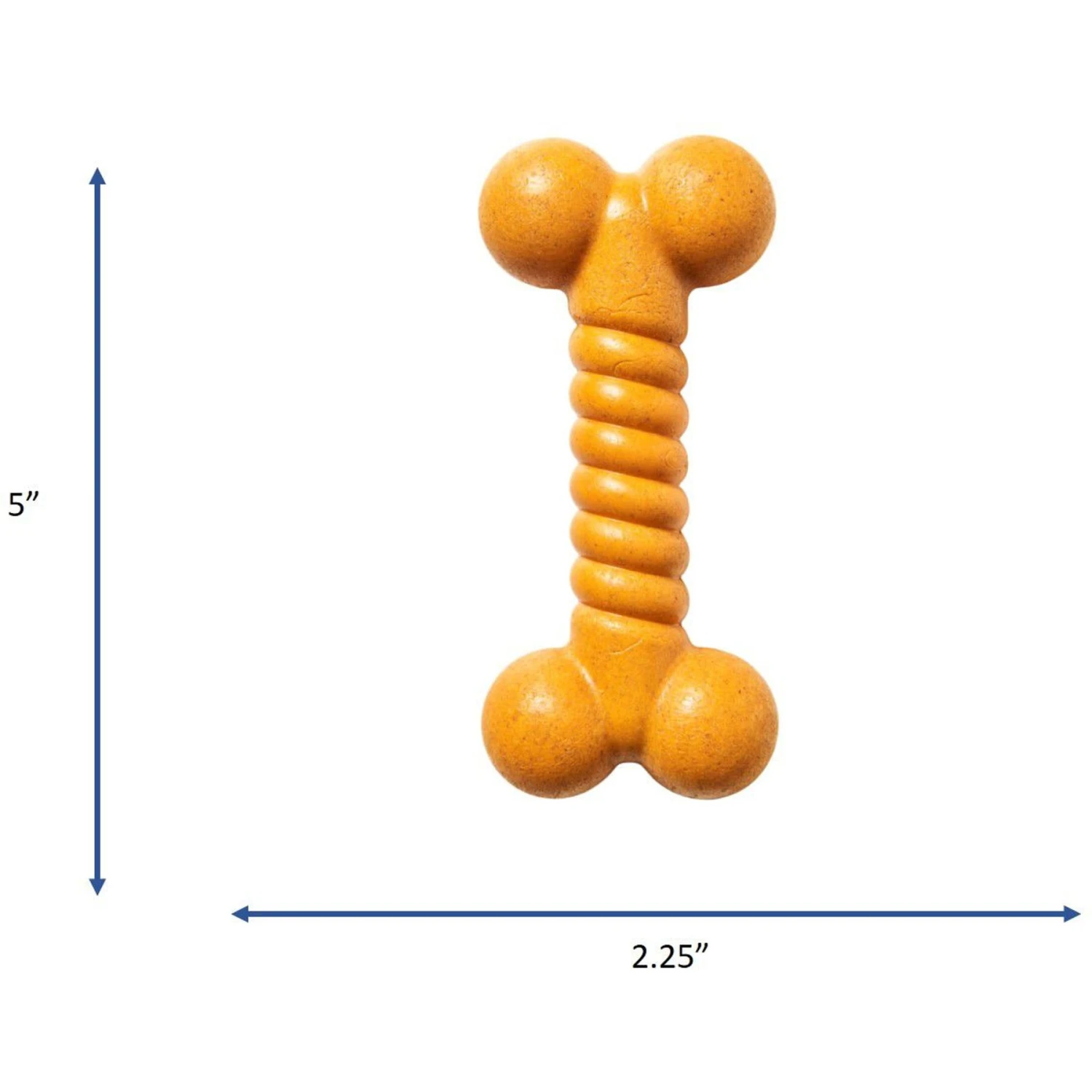 Ethical Pet Bambone Twist Bone Peanut Butter Flavored Dog Chew Toy, Tan 4 Ethical Pet Bambone Twist Bone Peanut Butter Flavored Dog Chew Toy, Tan - Image 4