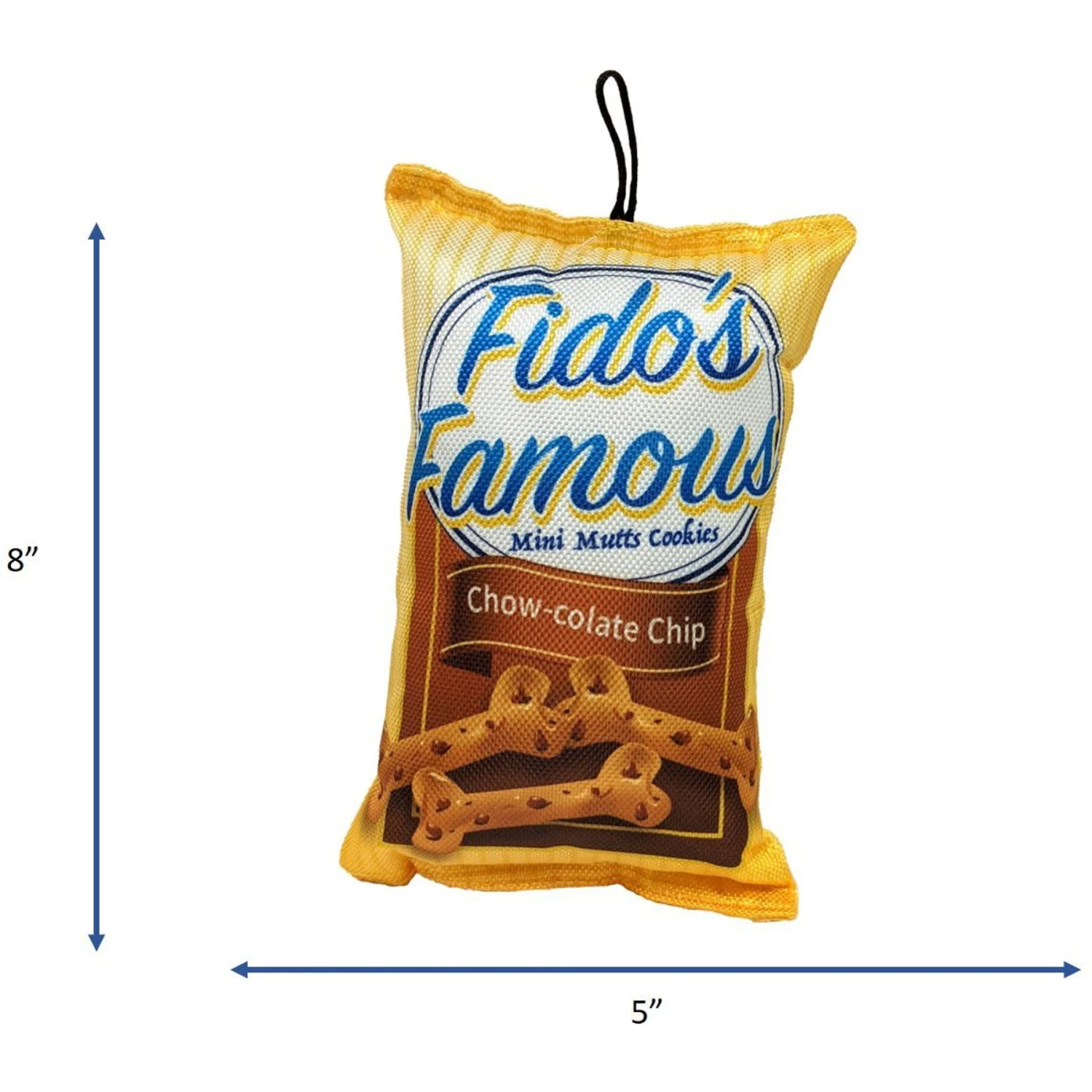 Ethical Pet Fun Food Fido'S Famous Plush Squeaky Dog Toy, Assorted 3 Ethical Pet Fun Food Fido'S Famous Plush Squeaky Dog Toy, Assorted - Image 3