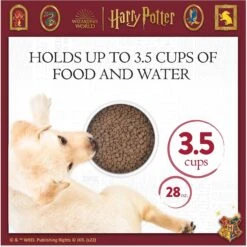 Fetch For Pets Harry Potter Gryffindor Dog Bowl, 3.5 Cups -PetSafe Kong Shop 738646 PT4. AC SS1800 V1678907362