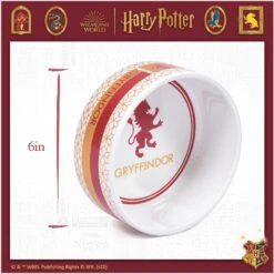Fetch For Pets Harry Potter Gryffindor Dog Bowl, 3.5 Cups -PetSafe Kong Shop 738646 PT5. AC SS1800 V1678907361