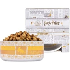 Fetch For Pets Harry Potter Hufflepuff Dog Bowl, 3.5-cups