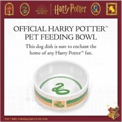 Fetch For Pets Harry Potter Slytherin Dog Bowl, 3.5-cups -PetSafe Kong Shop 738694 PT2. AC SS1800 V1678907361