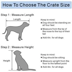 Unipaws Wooden Wire Dog Crate Furniture End Table, Walnut -PetSafe Kong Shop 739406 PT6. AC SS1800 V1671223319