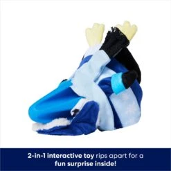 Frisco Holiday Arctic Buddies 2-in-1 Rip For Surprise Plush & Rubber Dog Toy -PetSafe Kong Shop 739718 PT2. AC SS1800 V1694809430